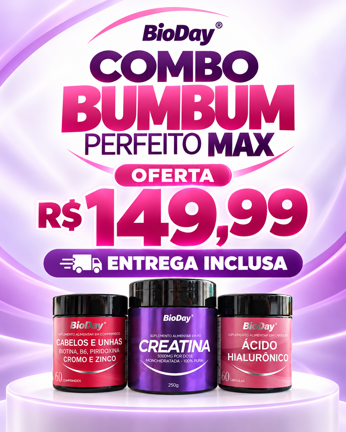 Combo Bumbum Perfeito Max