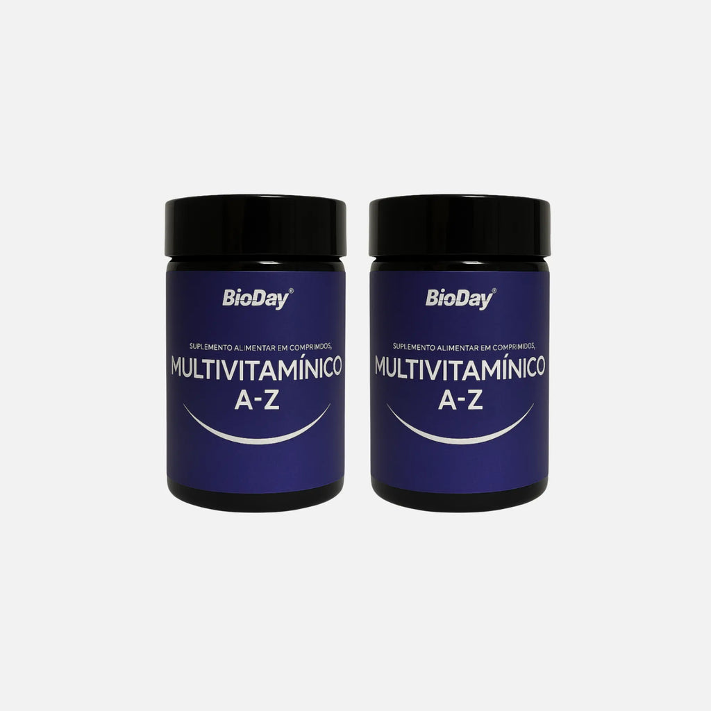 Kit Multivitamínico A - Z - 2 Unidades - 120 Comprimidos