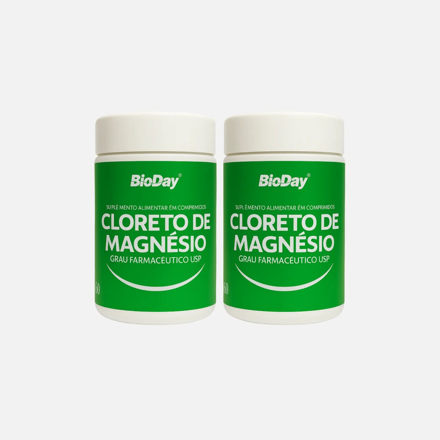 Kit Cloreto de Magnésio Cápsulas Veganas - 2 Unidades - 120 Cápsulas