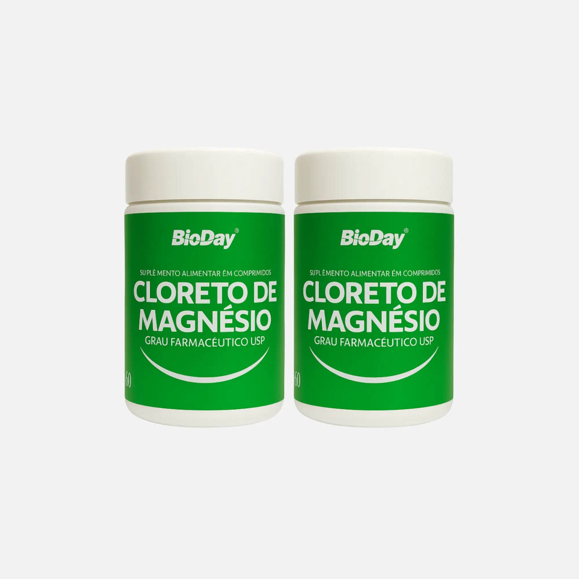 Kit Cloreto de Magnésio Cápsulas Veganas - 2 Unidades - 120 Cápsulas