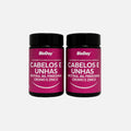 Kit Biotina Cabelos E Unhas - 2 Unidades - 120 Comprimidos