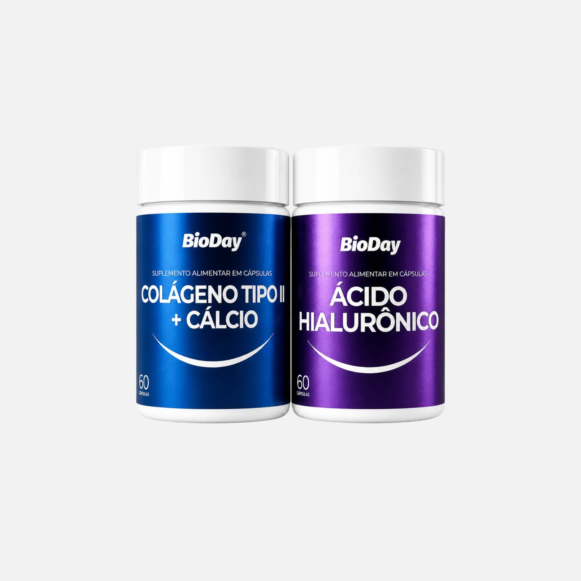 Colágeno Tipo II + Cálcio + Ácido Hialurônico