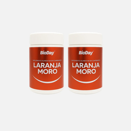 Kit Laranja Moro (citrus Sinenis) - 2 Unidades - 120 Comprimidos