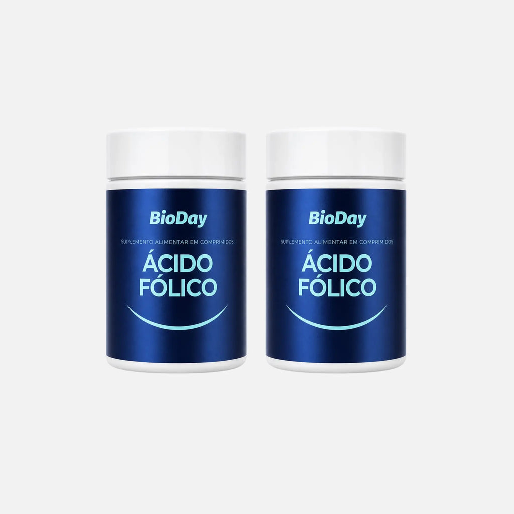 Kit Ácido Fólico -  2 Unidades - 120 Cápsulas