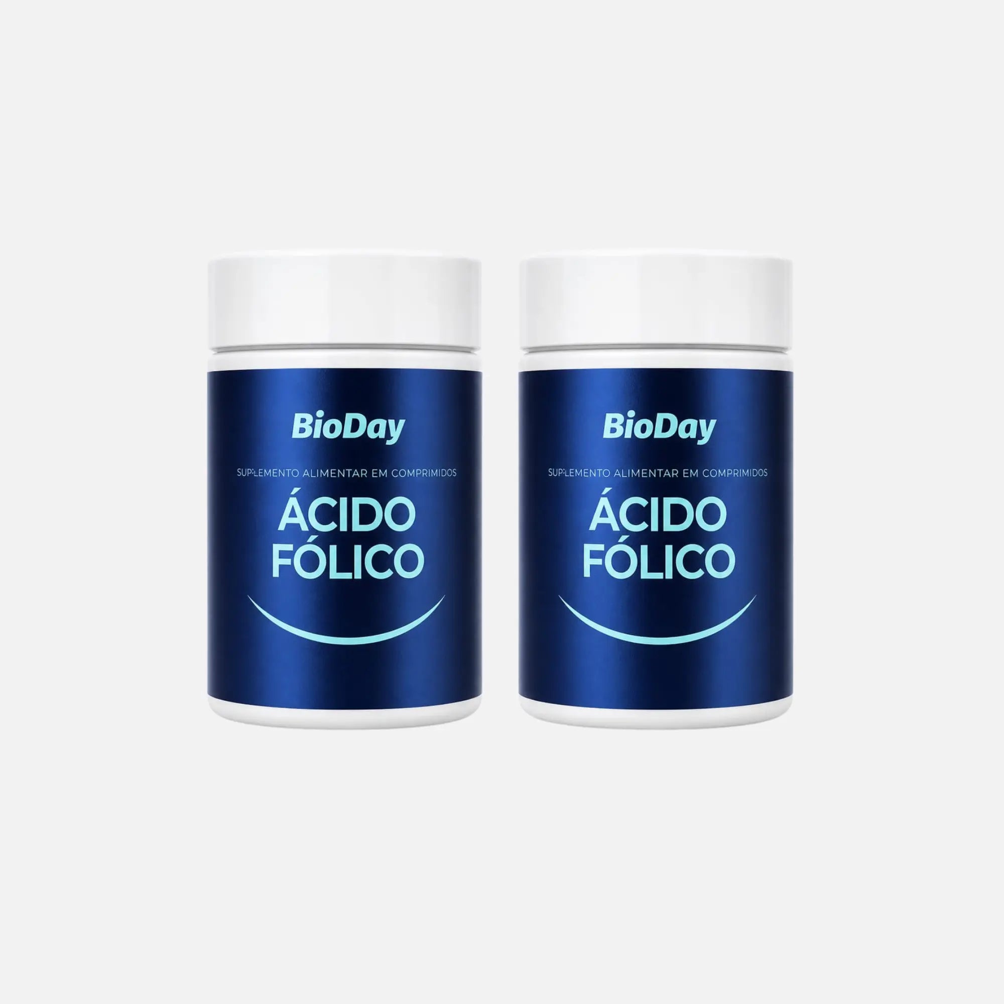 Kit Ácido Fólico -  2 Unidades - 120 Cápsulas