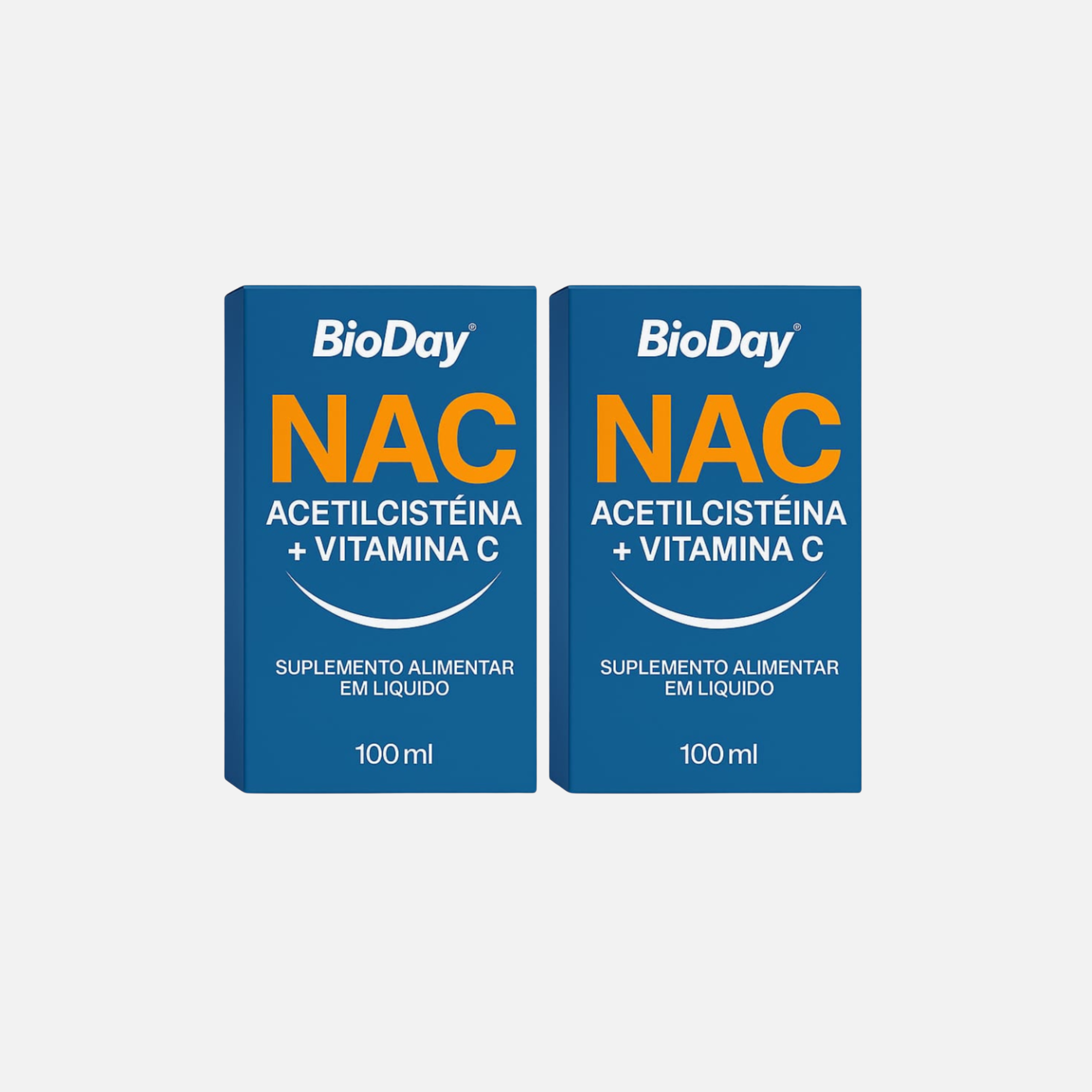 Kit Nac (acetilcisteina) - 2 Unidades - 120 Cápsulas