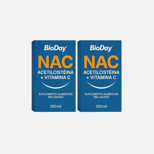 Kit Nac (acetilcisteina) - 2 Unidades - 120 Cápsulas