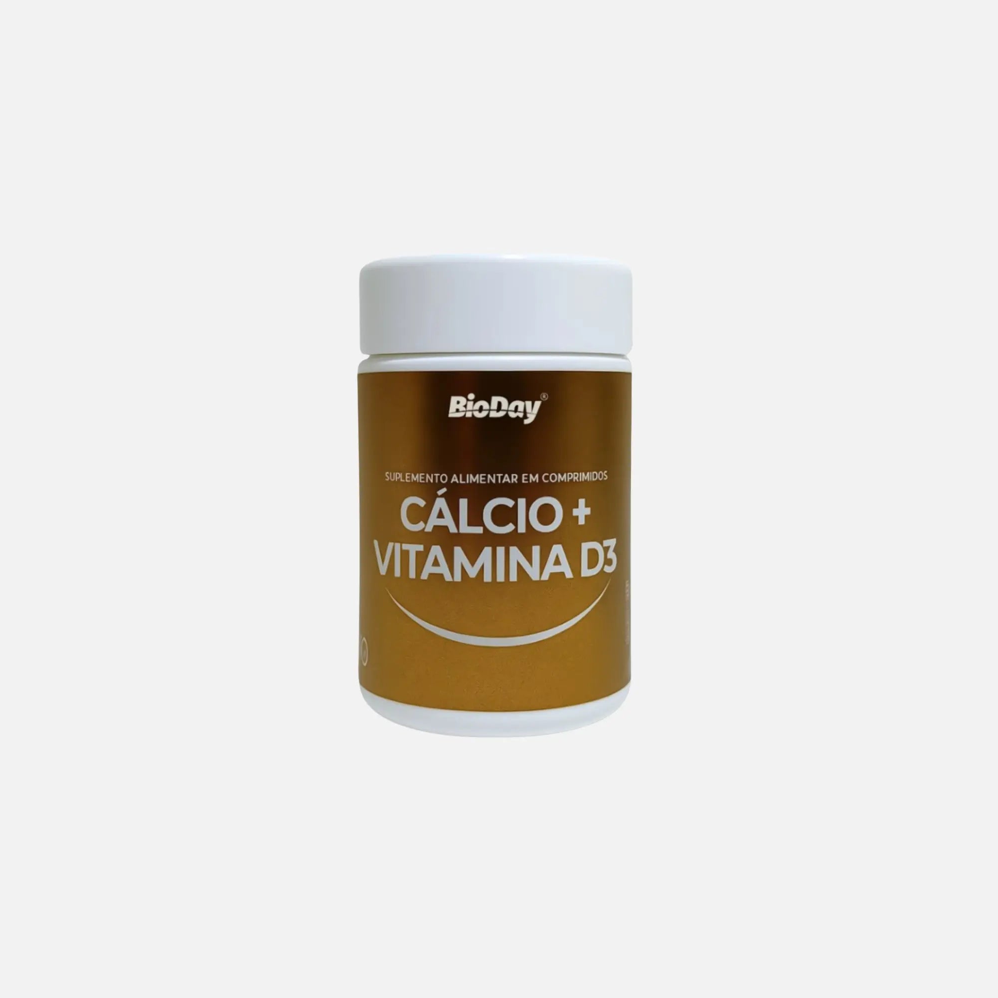 Cálcio + Vitamina D3 - 60 Comprimidos