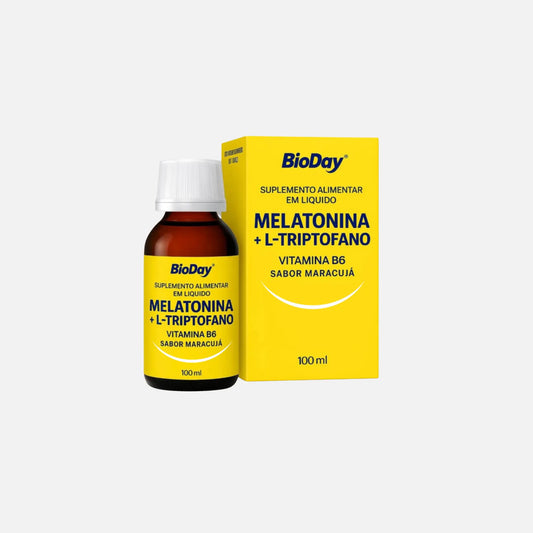 Melatonina + L-triptofano + Vitamina B6 - Gotas 100ml