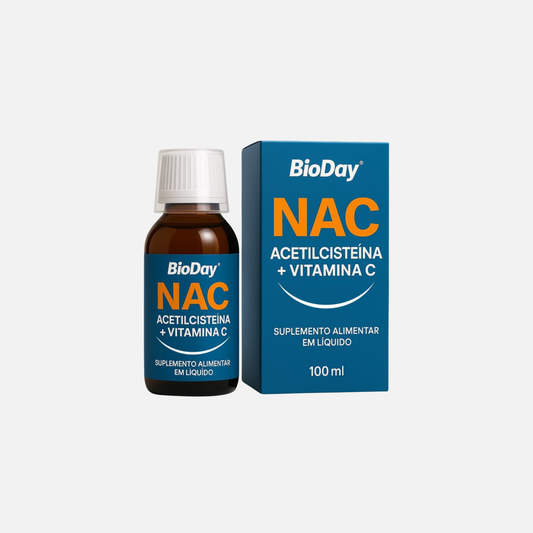 Nac Acetilcisteína + Vitamina C - Gotas 100ml