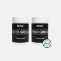 Kit Feno Grego + L-arginina + Licopeno + Vitamina C + Cálcio - 2 Unidades - 120 Comprimidos