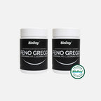 Kit Feno Grego + L-arginina + Licopeno + Vitamina C + Cálcio - 2 Unidades - 120 Comprimidos