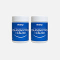 Kit Colágeno Tipo 2 + Cálcio - 2 Unidades - 120 Cápsulas