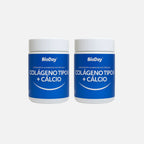 Kit Colágeno Tipo 2 + Cálcio - 2 Unidades - 120 Cápsulas