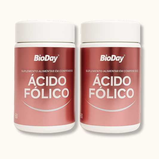 Kit Ácido Fólico -  2 Unidades - 120 Cápsulas