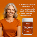 Kit Cúrcuma Longa - 2 Unidades - 120 Comprimidos