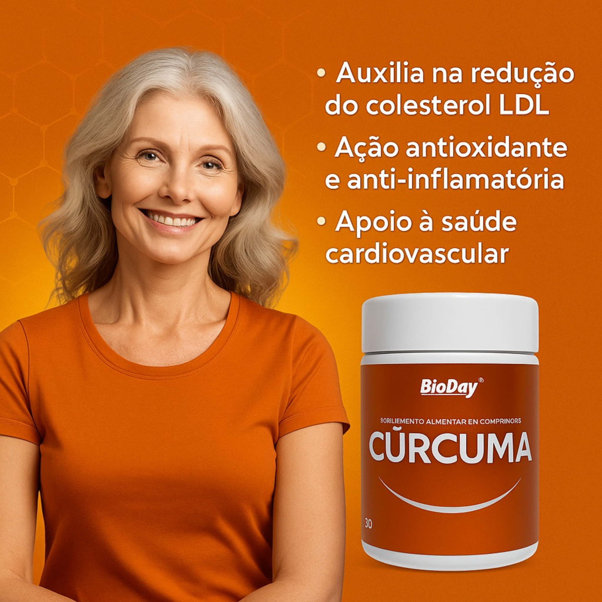 Cúrcuma Longa -  60 Comprimidos