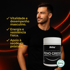 Feno Grego + L-arginina + Licopeno + Vitamina C + Cálcio - 60 Comprimidos