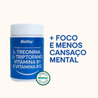 L-Treonina + L-Triptofano + Vitamina B1 + Vitamina 12 - 60 Comprimidos