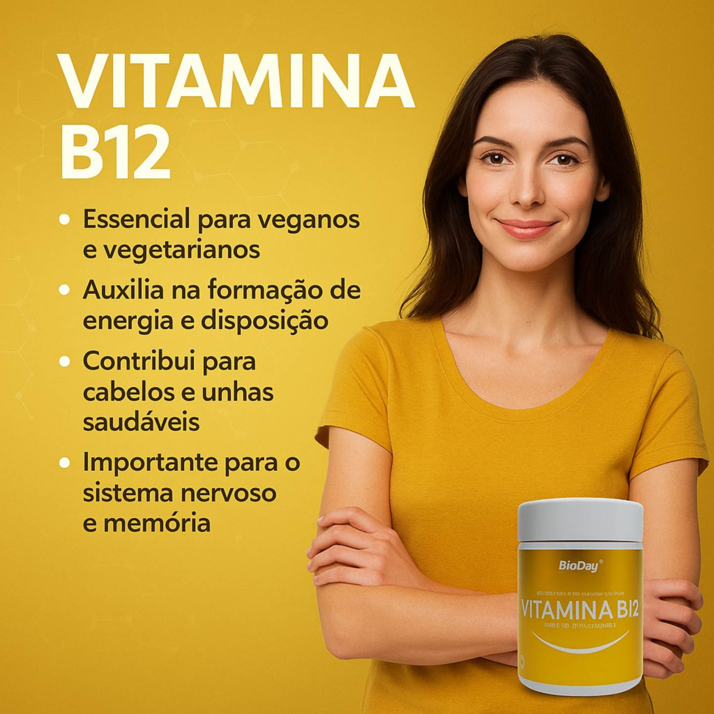 Kit Vitamina B12 - 2 Unidades - 120 Comprimidos