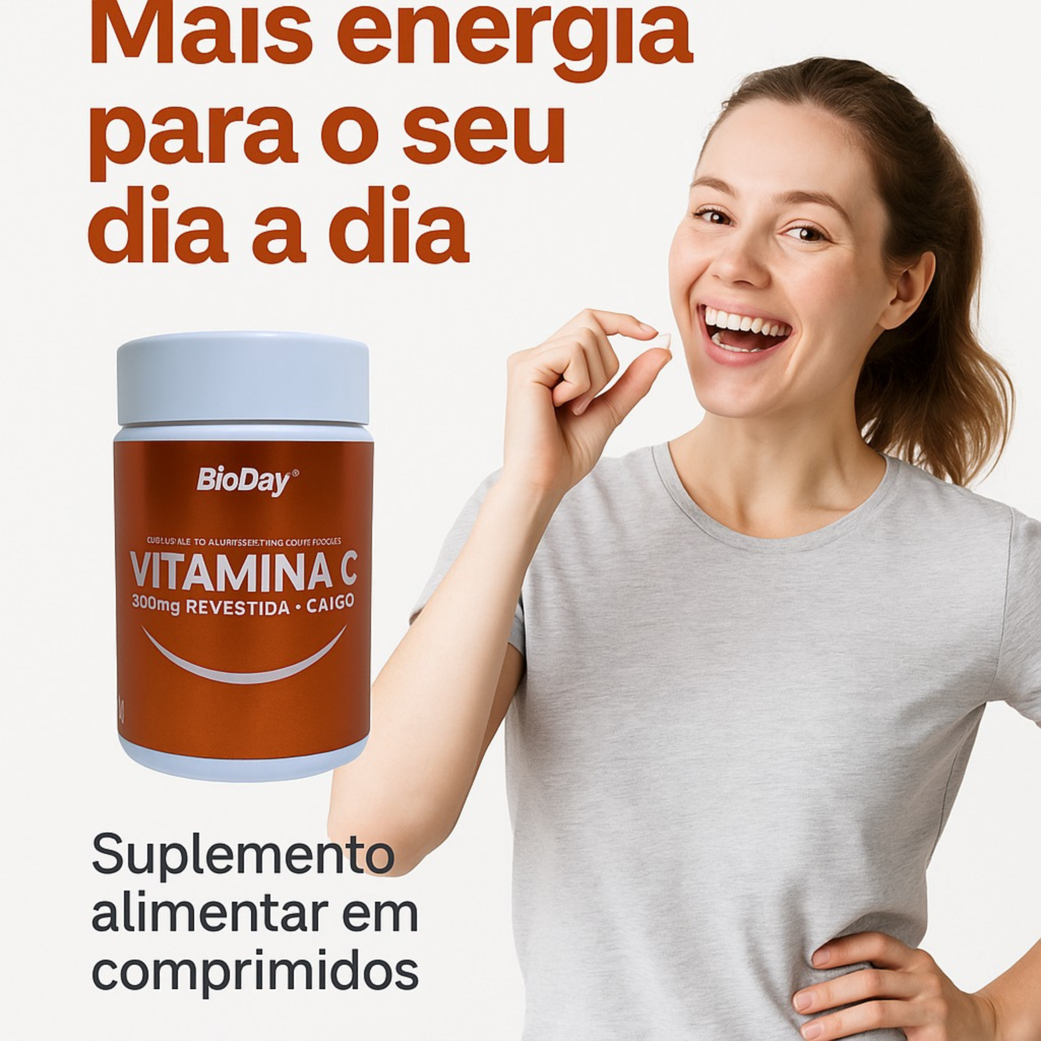 Vitamina C Revestida - 60 Comprimidos