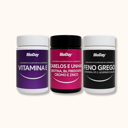 Combo Cabelos & Unhas Para Mulheres