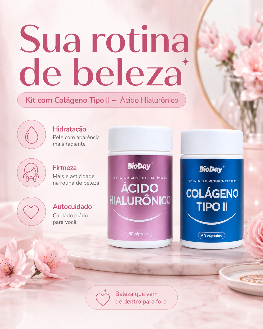 Colágeno Tipo II + Ácido Hialurônico