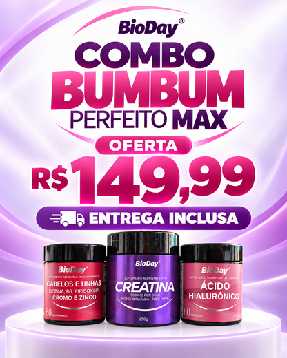 Combo Bumbum Perfeito Max