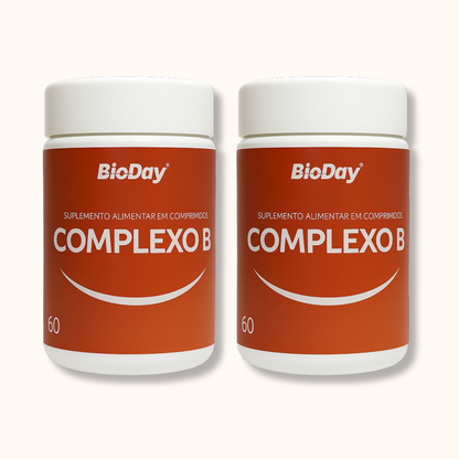 Kit Complexo B (vitamina B) - 2 Unidades - 120 Cápsulas