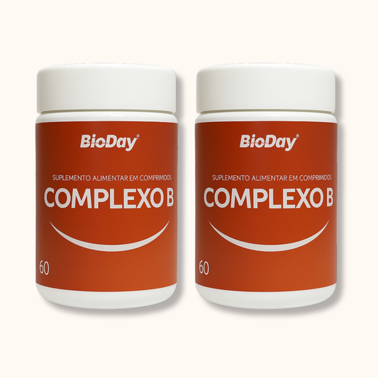 Kit Complexo B (vitamina B) - 2 Unidades - 120 Cápsulas