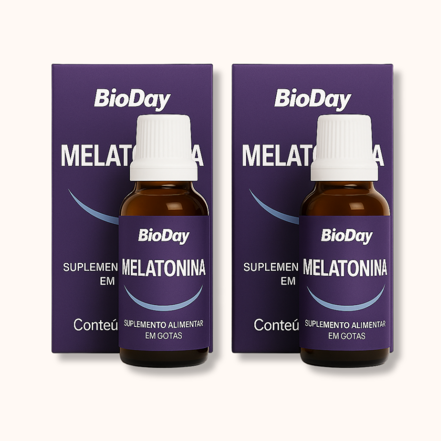 Kit Melatonina Gotas - 2 Unidades - 40ml