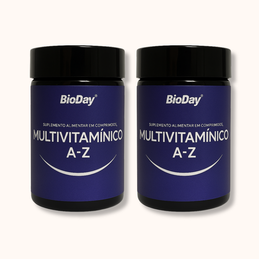 Kit Multivitamínico A - Z - 2 Unidades - 120 Comprimidos