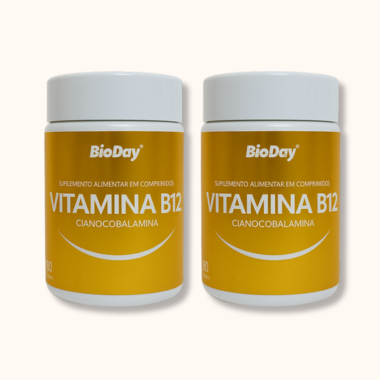 Kit Vitamina B12 - 2 Unidades - 120 Comprimidos