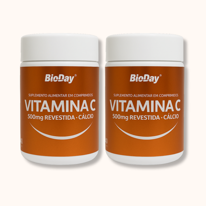 Kit Vitamina C Revestida -2 Unidades - 120 Comprimidos