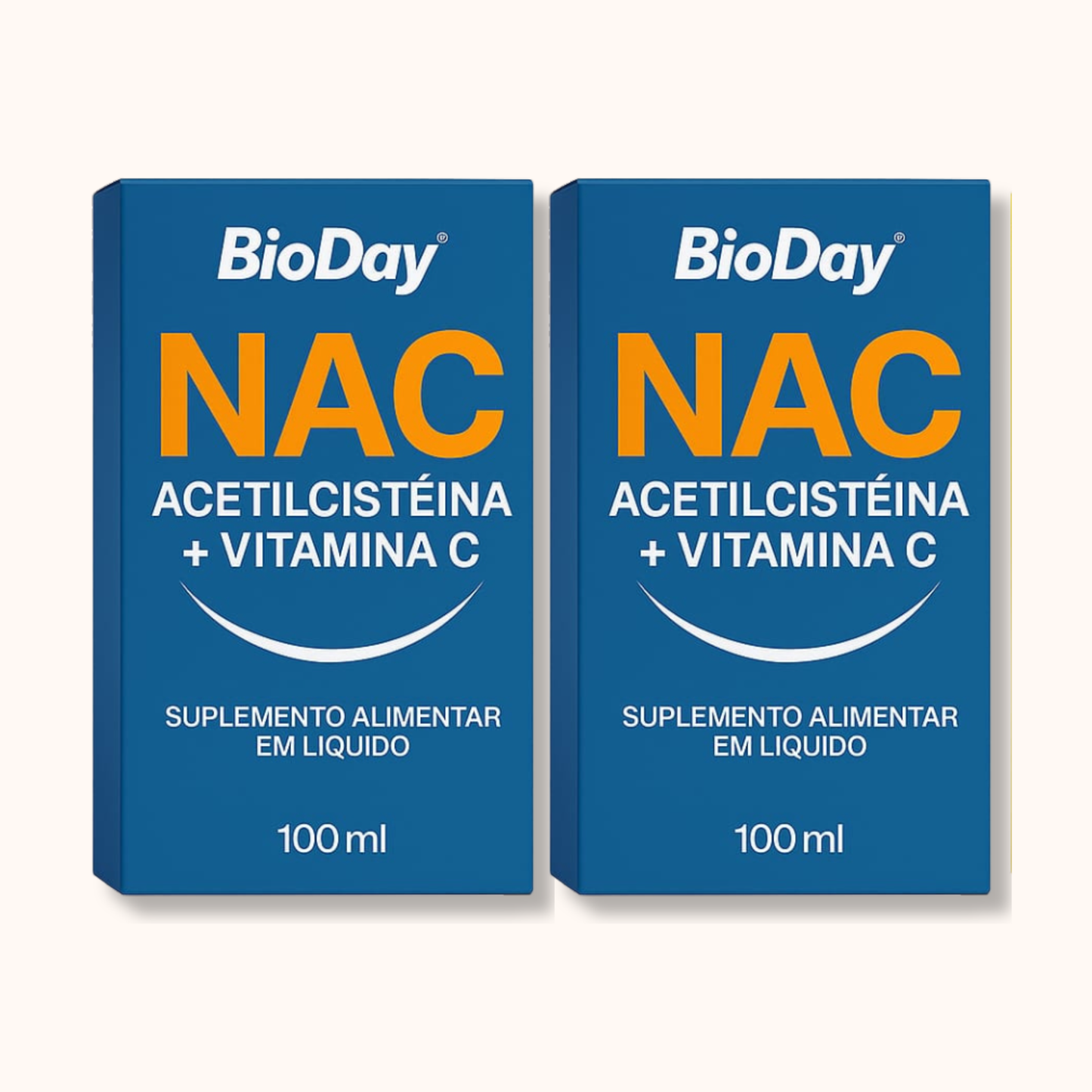 Kit Nac (acetilcisteina) - 2 Unidades - 120 Cápsulas