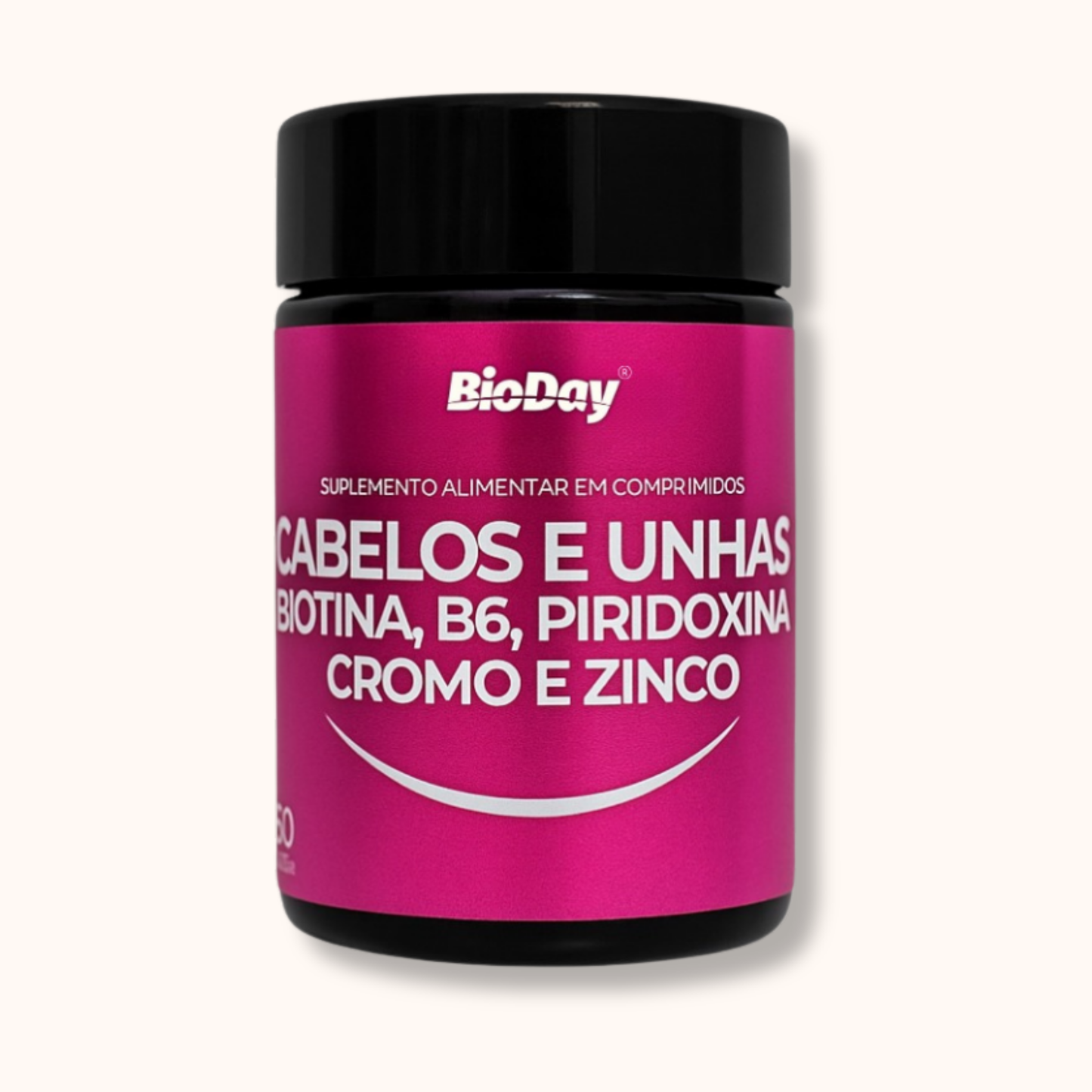 Biotina Cabelos e Unhas - 60 Comrpimidos