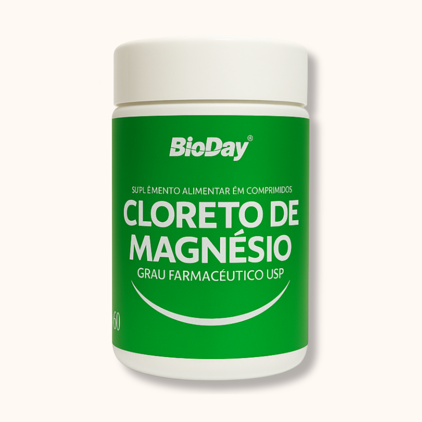 Cloreto De Magnésio Cápsulas Veganas - 60 Cápsulas