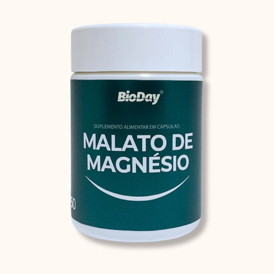 Malato De Magnésio - 60 Cápsulas