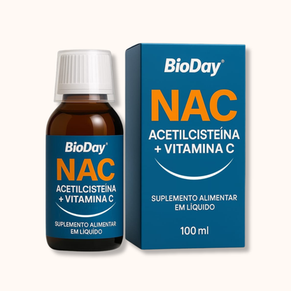 Nac Acetilcisteína + Vitamina C - Gotas 100ml