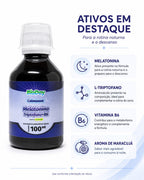 Calmazant BioDay – Melatonina + Triptofano + B6 | 2 unidades de 100 ml