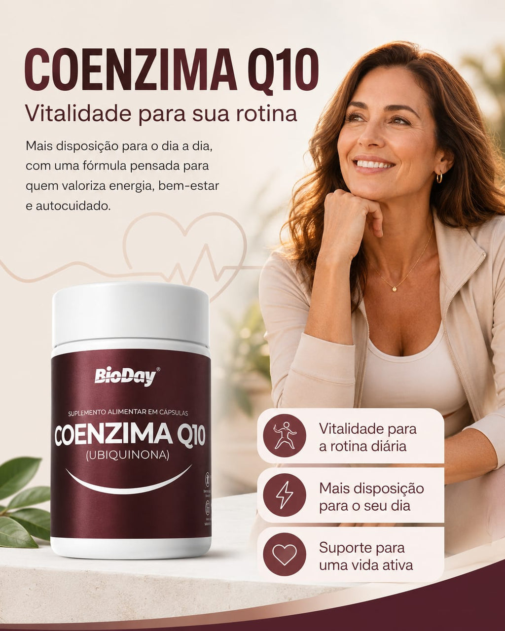 Kit Cuidado Essencial Premium NAC + Vitamina C + Coenzima Q10