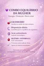 COMBO EQUILÍBRIO DA MULHER