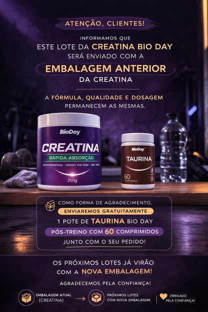CREATINA PURA DE RAPIDO ABSORÇÃO