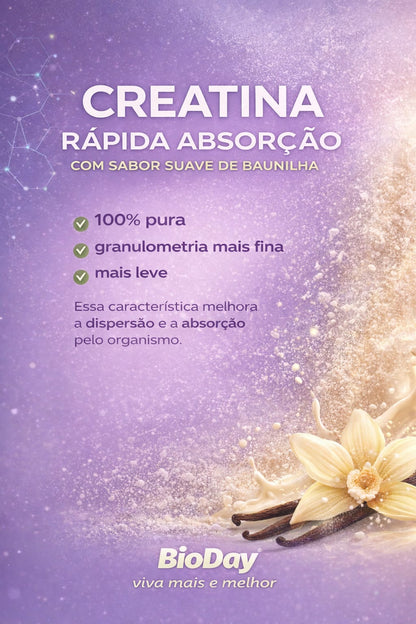 CREATINA PURA DE RAPIDO ABSORÇÃO