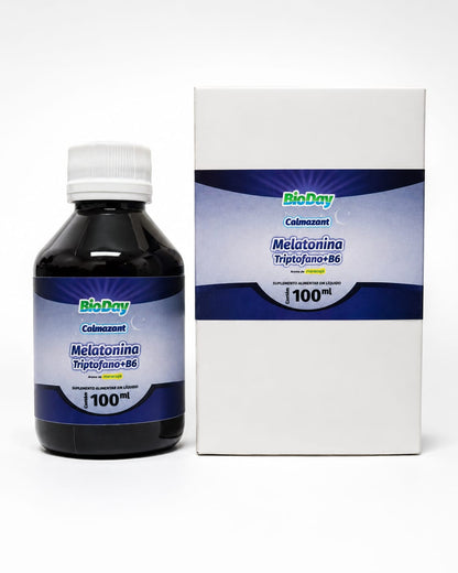 Calmazant BioDay – Melatonina + Triptofano + B6 | 2 unidades de 100 ml