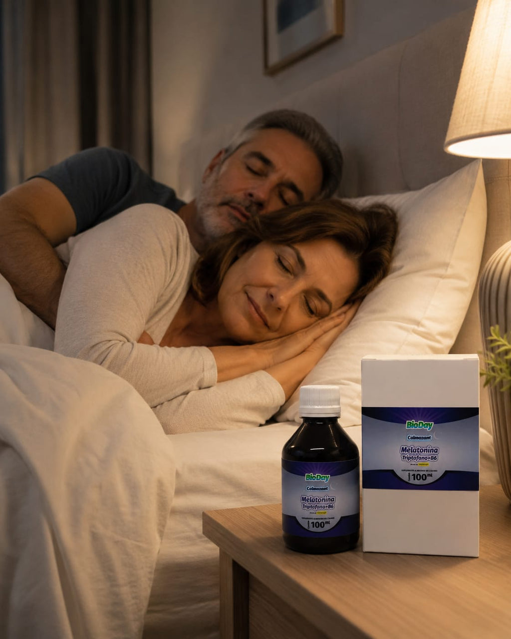 Calmazant BioDay – Melatonina + Triptofano + B6 | 2 unidades de 100 ml