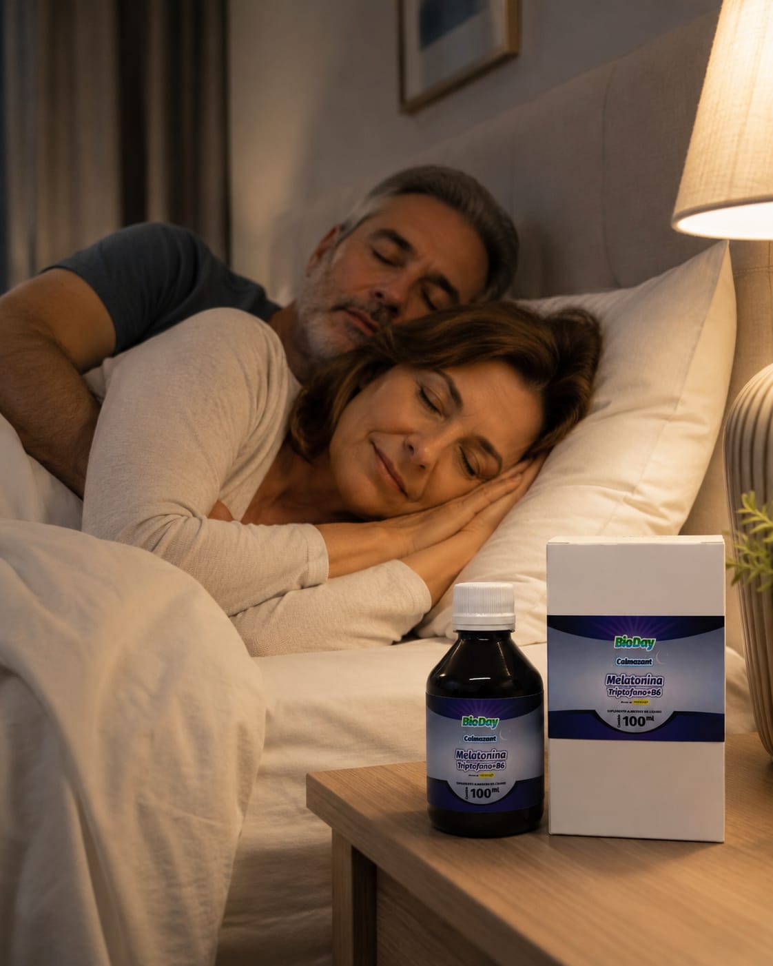 Calmazant BioDay – Melatonina + Triptofano + B6 | 2 unidades de 100 ml