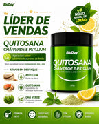 Protocolo Corpo em Equilíbrio Quitosana + Chá Verde e Psyllium | Vital Fibras | Ácido Hialurônico
