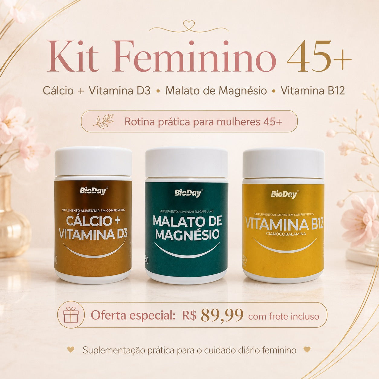 Kit Feminino 45