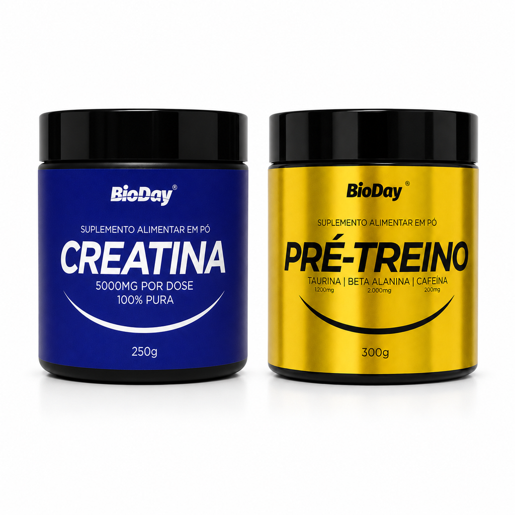 Combo Pré-Treino + Creatina BioDay